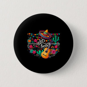 Badge Rond 5 Cm Fête de la fête mexicaine