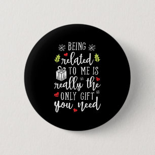 Badge Rond 5 Cm fête de noël pour le groupe familial barbu elf