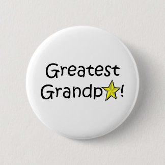 Badge Rond 5 Cm Fête des pères heureuse, grand-papa !
