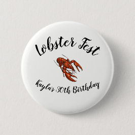 Badge Rond 5 Cm Fête du homard