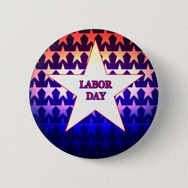Badge Rond 5 Cm Fête du travail (Devant)