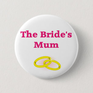 Badge Rond 5 Cm Fêtes des mariées et Bachelorette Parties