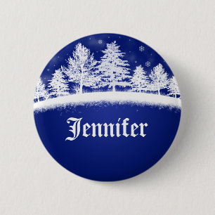Badge Rond 5 Cm Fêtes Société Nom du parti Tags Noël Noël Noël Noë
