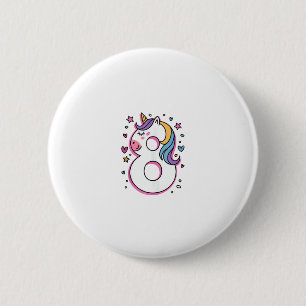 Badge Rond 5 Cm Fêtez La Bonne Fête D'Anniversaire De 8 Ans Pour G