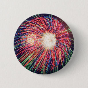 Badge Rond 5 Cm Feux
