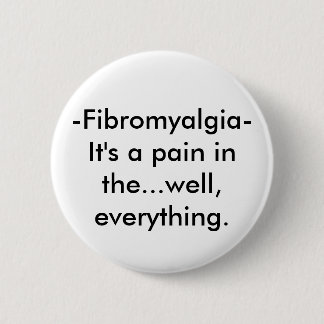 Badge Rond 5 Cm - Fibromyalgie
