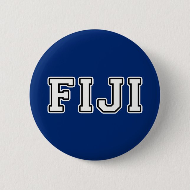 Badge Rond 5 Cm Fidji (Devant)