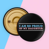 Fier de ma fille transgenre Maman Papa Parent