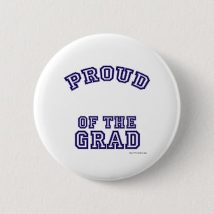 Badge Rond 5 Cm Fier de ma plaine de diplômé