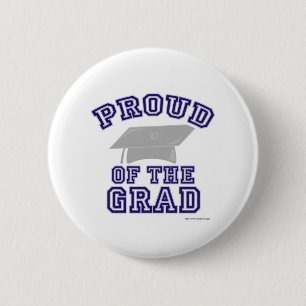 Badge Rond 5 Cm Fier de mon diplômé !