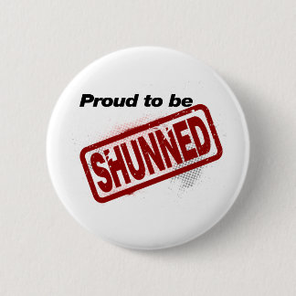 Badge Rond 5 Cm Fier d'être évité
