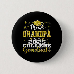 Badge Rond 5 Cm Fier papapa de la promotion universitaire 2025 Fam