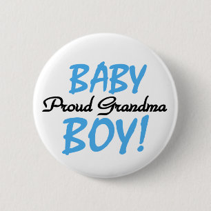 Badge Rond 5 Cm Fier T-shirts et cadeaux pour bébé grand-mère