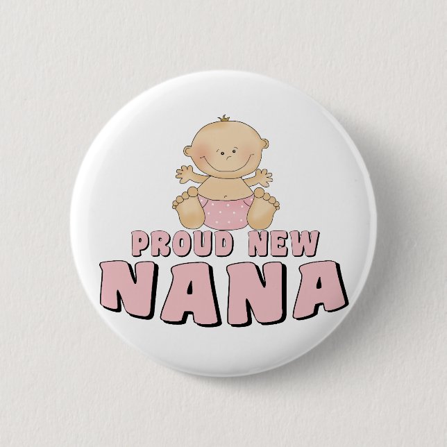 Badge Rond 5 Cm Fière nouvelle T-shirt de Nana (Devant)