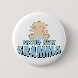Badge Rond 5 Cm Fière nouvelle T-Shirt Grammy