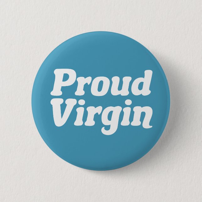 Badge Rond 5 Cm Fière Vierge (Devant)