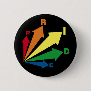 Badge Rond 5 Cm fierté