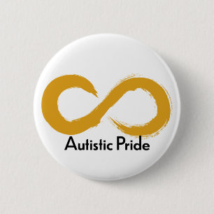 Badge Rond 5 Cm Fierté autistique