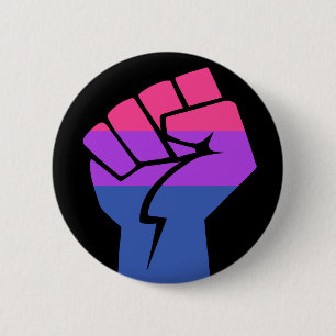 Badge Rond 5 Cm Fierté de Bi