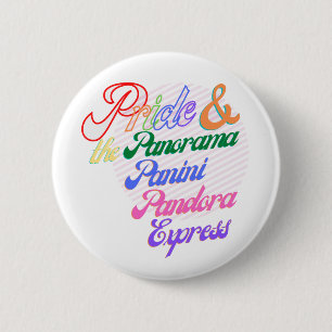 Badge Rond 5 Cm Fierté et bouton Panini