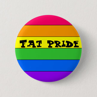 Badge Rond 5 Cm Fierté, Fierté gras