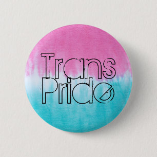 Badge Rond 5 Cm Fierté trans
