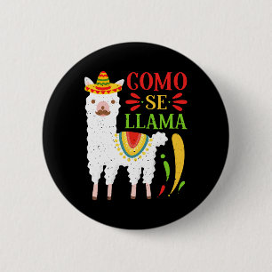 Badge Rond 5 Cm Fiesta Como Te Llamas Cinco De Mayo Como Se