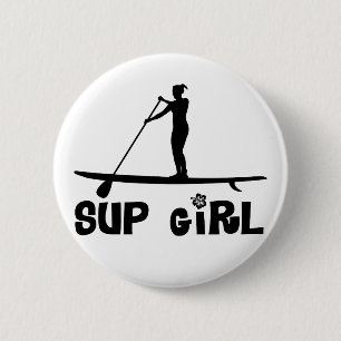 Badge Rond 5 Cm Fille de PETITE GORGÉE
