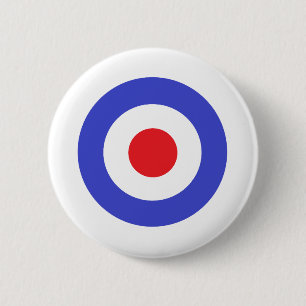 Badge Rond 5 Cm Fille de réservoir
