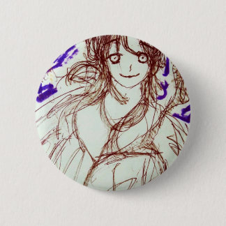 Badge Rond 5 Cm fille gothos