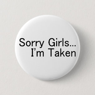 Badge Rond 5 Cm Filles désolées Im pris