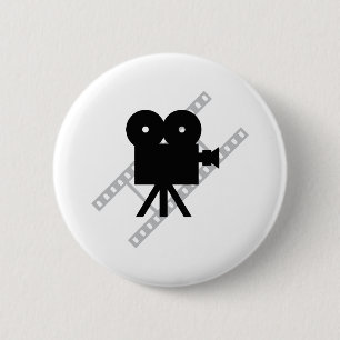 Badge Rond 5 Cm film de cinéma hollywood