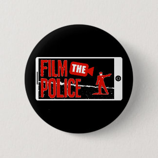 Badge Rond 5 Cm Filmer Le Bouton Police