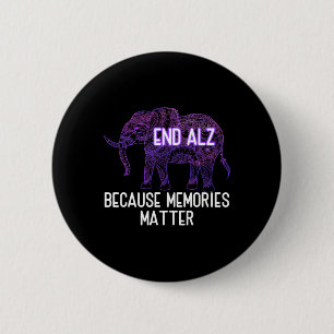 Badge Rond 5 Cm Fin Heimer Parce Souvenirs Problème Elephant Heime