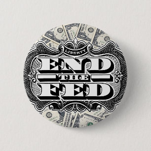 Badge Rond 5 Cm Finissez le bouton de Fed