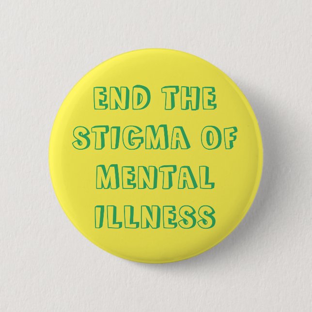 Badge Rond 5 Cm Finissez le bouton de stigmate (Devant)