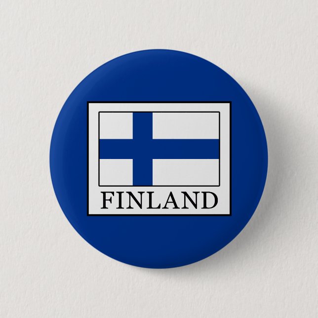 Badge Rond 5 Cm Finlande (Devant)