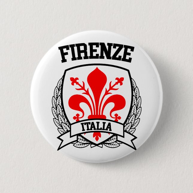 Badge Rond 5 Cm Firenze (Devant)