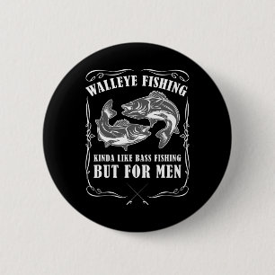 Badge Rond 5 Cm Fishing