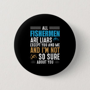 Badge Rond 5 Cm Fishing Art All Fishman