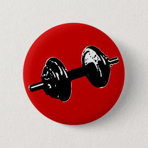 Badge Rond 5 Cm fitness