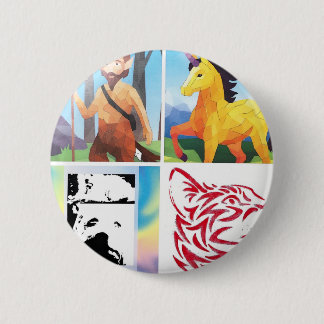 Badge Rond 5 Cm Fizzer carré