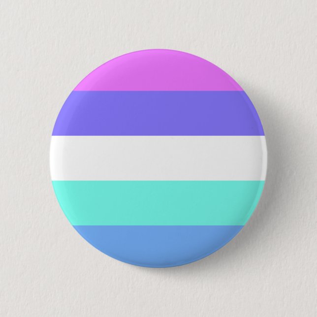 Badge Rond 5 Cm Flag de Spectrasexual (Devant)
