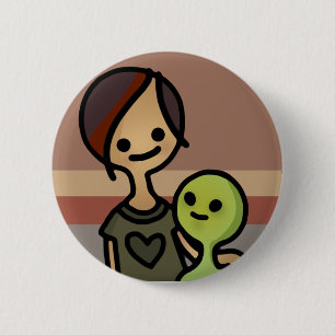 Badge Rond 5 Cm flair. étranger