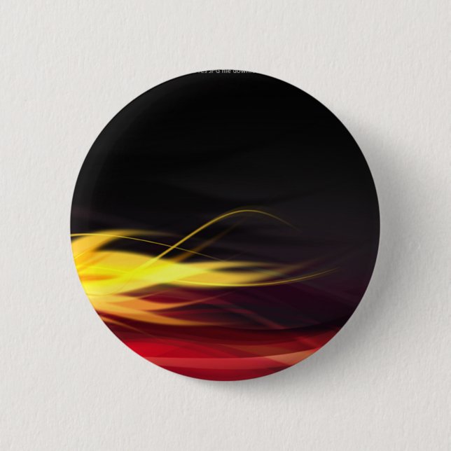 Badge Rond 5 Cm Flammes chaudes (Devant)