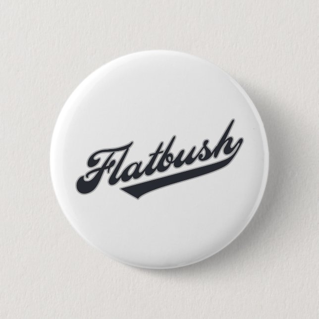 Badge Rond 5 Cm Flatbush (Devant)