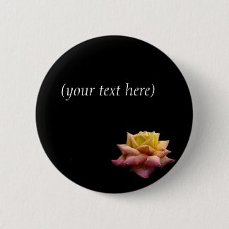 Badge Rond 5 Cm fleur