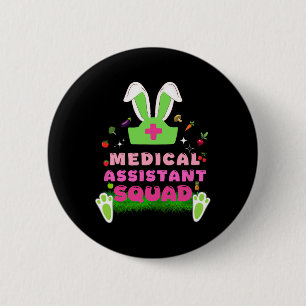 Badge Rond 5 Cm Fleur d'oreille de lapin de l'équipe instantanée m