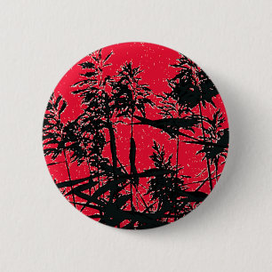 BADGE ROND 5 CM FLEUR SAUVAGE