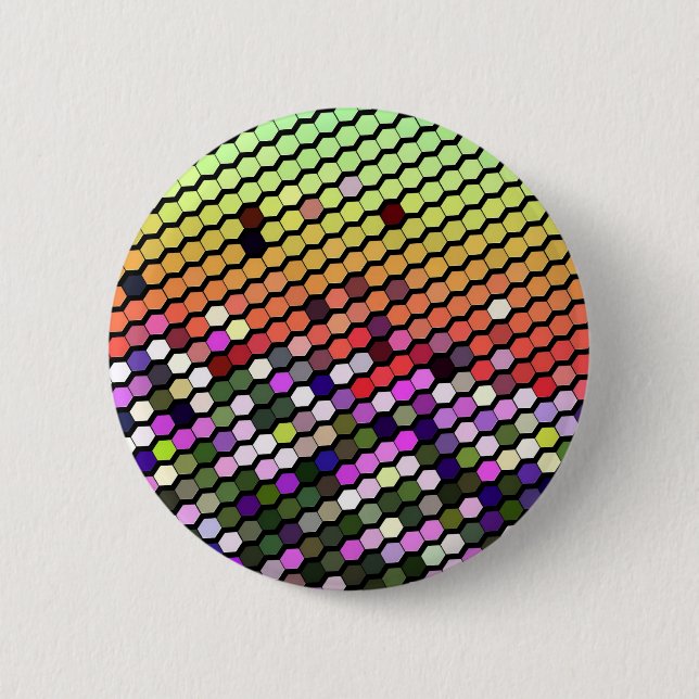 BADGE ROND 5 CM FLEUR SAUVAGE (Devant)